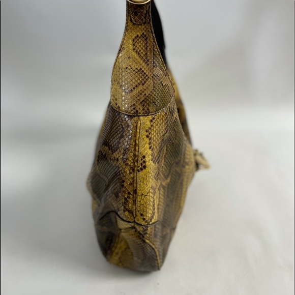 Authentic & Rare Gucci Python Leather Jackie Limited Edition Shoulder Handbag - Picture 3 of 16